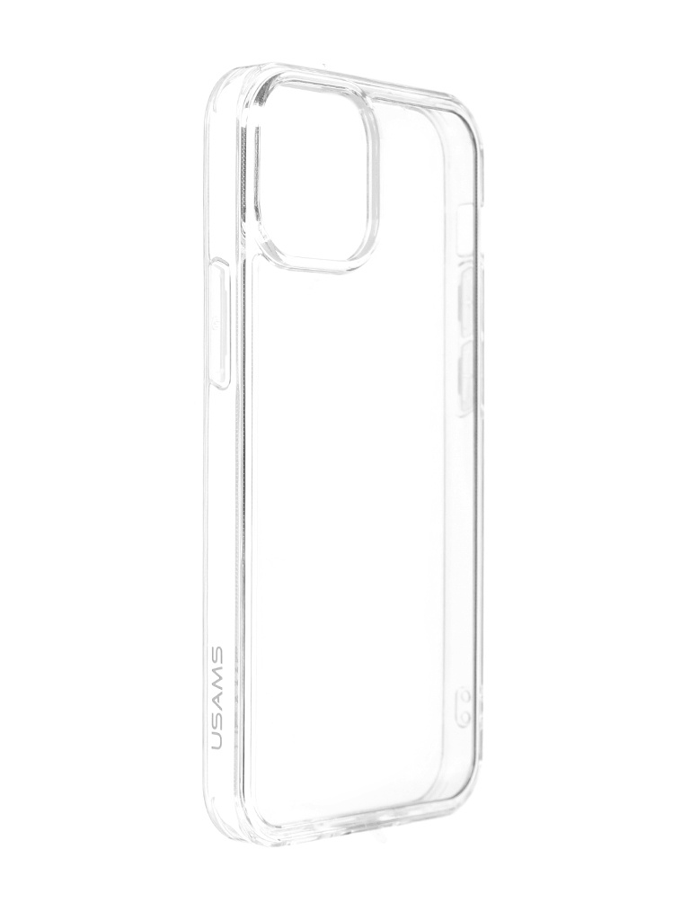 фото Чехол usams для apple iphone 13 mini us-bh760 glass-silicone transparent ут000028105