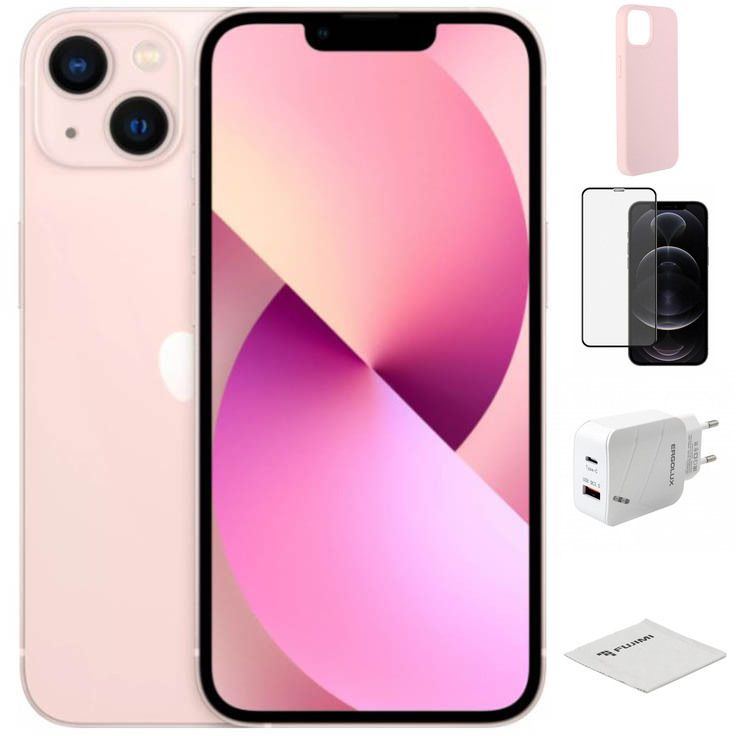 Сотовый телефон APPLE iPhone 13 256Gb Pink MLP53RU/A Выгодный набор + серт. 200Р!!!