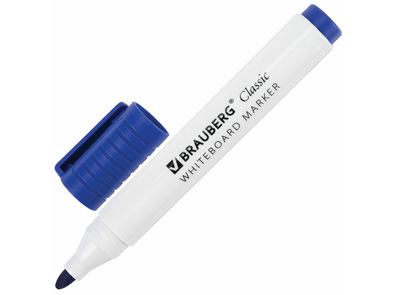 

Маркер Brauberg Classic 3mm Blue 152115, Classic