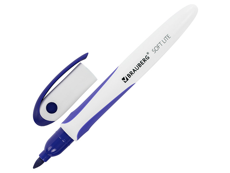 

Маркер Brauberg Soft Lite 3mm Blue 152105, Soft Lite