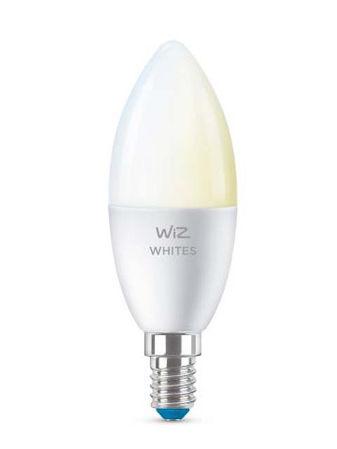 Лампочка Wiz C37 E14 4.9W 220-240V 2700-6500K 470Lm Wi-Fi 929002448702 за 1102.00 руб.