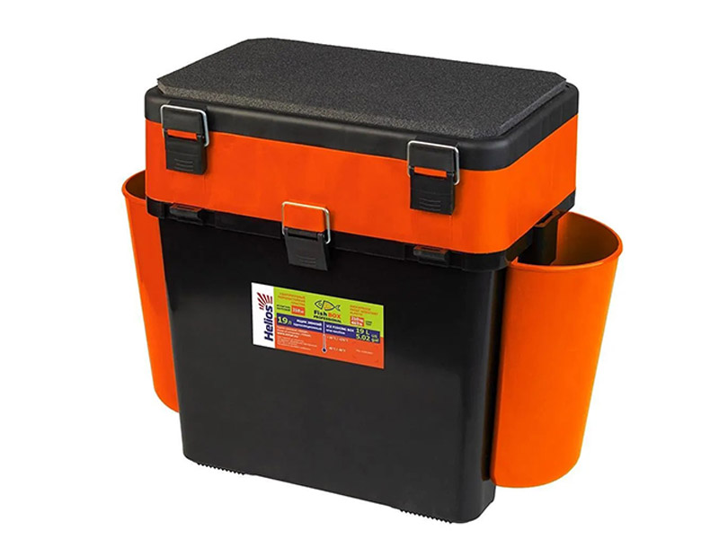 

Ящик Helios FishBox 19L односекционный Orange, FishBox