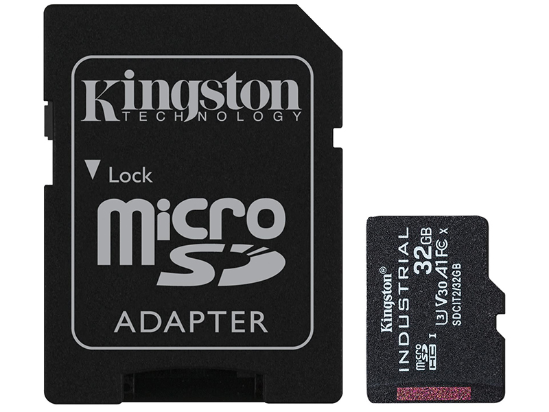 Фото - Карта памяти 32Gb - Kingston Micro Secure Digital HC UHS-I U3 Class 10 SDCIT2/32GB с переходником под SD карта памяти 32gb sandisk ultra secure digital hc uhs i sdsdun4 032g gn6in