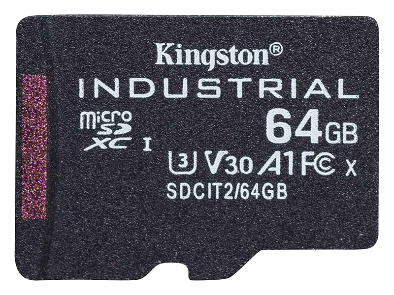 Карта памяти 64Gb - Kingston Micro Secure Digital XC UHS-I Class 3 SDCIT2/64GBSP