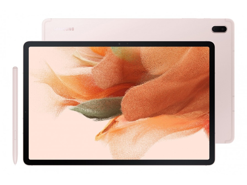 фото Планшет samsung galaxy tab s7 fe 128gb lte pink sm-t735nlieser выгодный набор + серт. 200р!!!