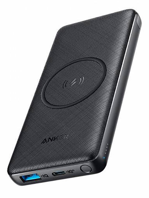 фото Внешний аккумулятор anker power bank powercore iii sense 10k 10000mah black a1617h11