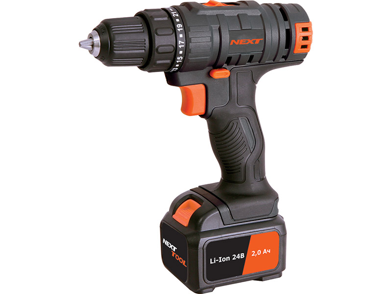 

Электроинструмент Nexttool ACD-24BL 24V Li-Ion 2х2.0Ah 500010, ACD-24BL