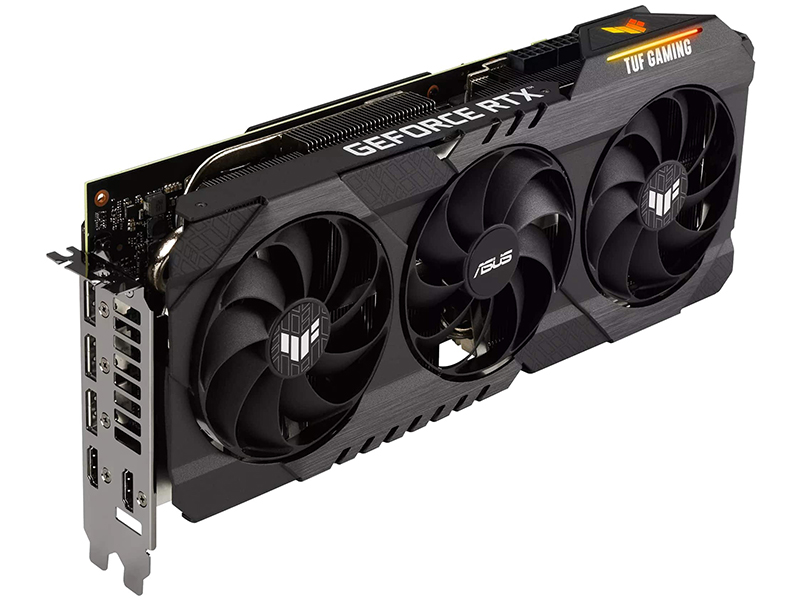 фото Видеокарта asus geforce rtx 3070 ti tuf gaming oc 1815mhz pci-e 4.0 8192mb 19000mhz 256 bit 3xdp 2xhdmi tuf-rtx3070ti-o8g-gaming выгодный набор + серт. 200р!!!