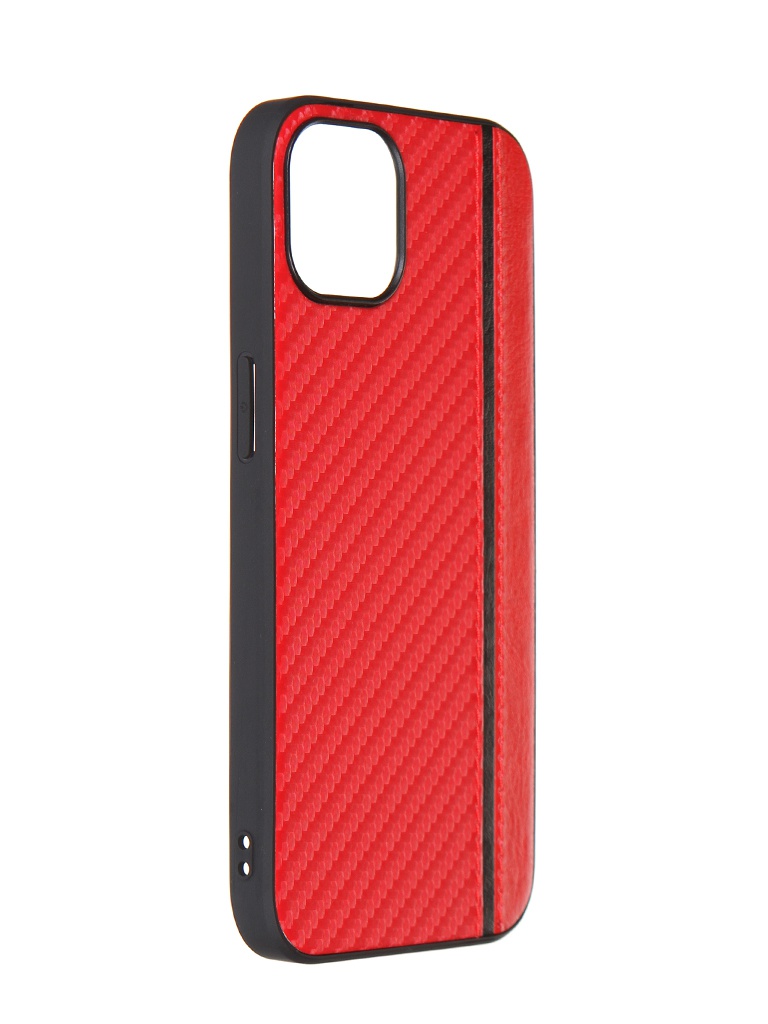 Чехол G-Case для APPLE iPhone 13 Carbon Red GG-1526