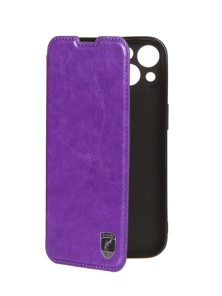 фото Чехол g-case для apple iphone 13 slim premium purple gg-1511