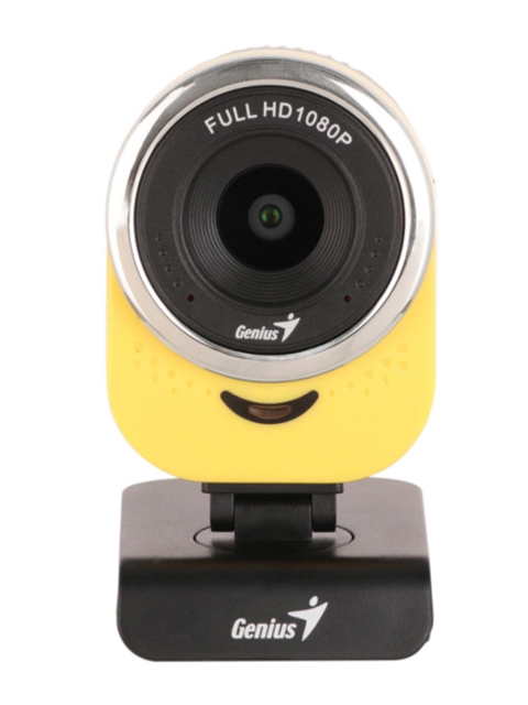 фото Вебкамера genius qcam 6000 yellow new package выгодный набор + серт. 200р!!!