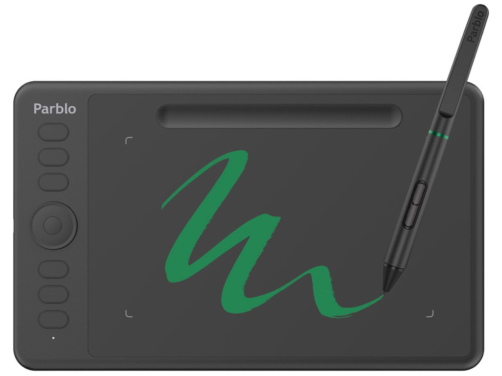 Графический планшет Parblo Intangbo S Stars Black графический монитор parblo coast12 pro