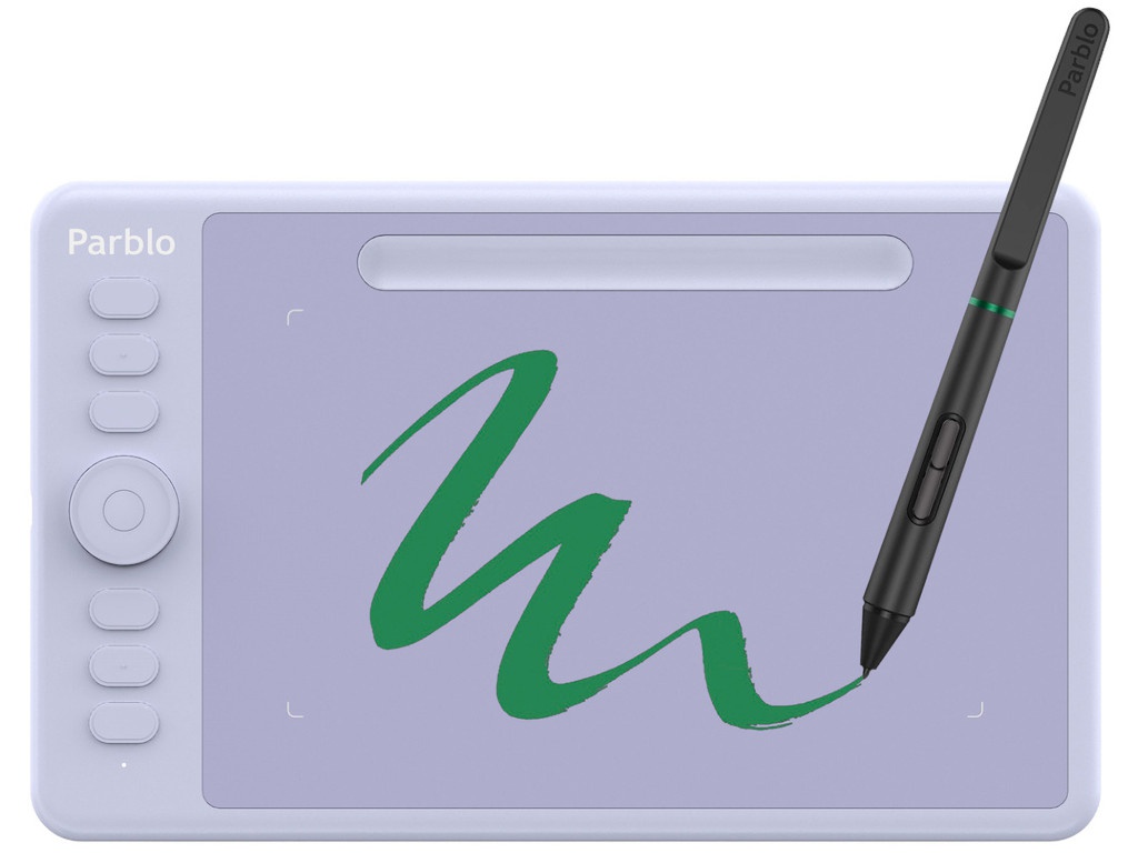 Графический планшет Parblo Intangbo S Lilac Purple графический монитор parblo coast12 pro