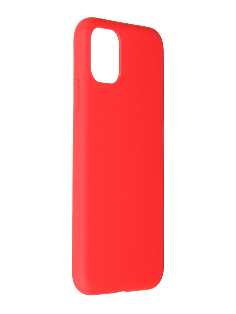 фото Чехол alwio для apple iphone 11 soft touch red asti11rd