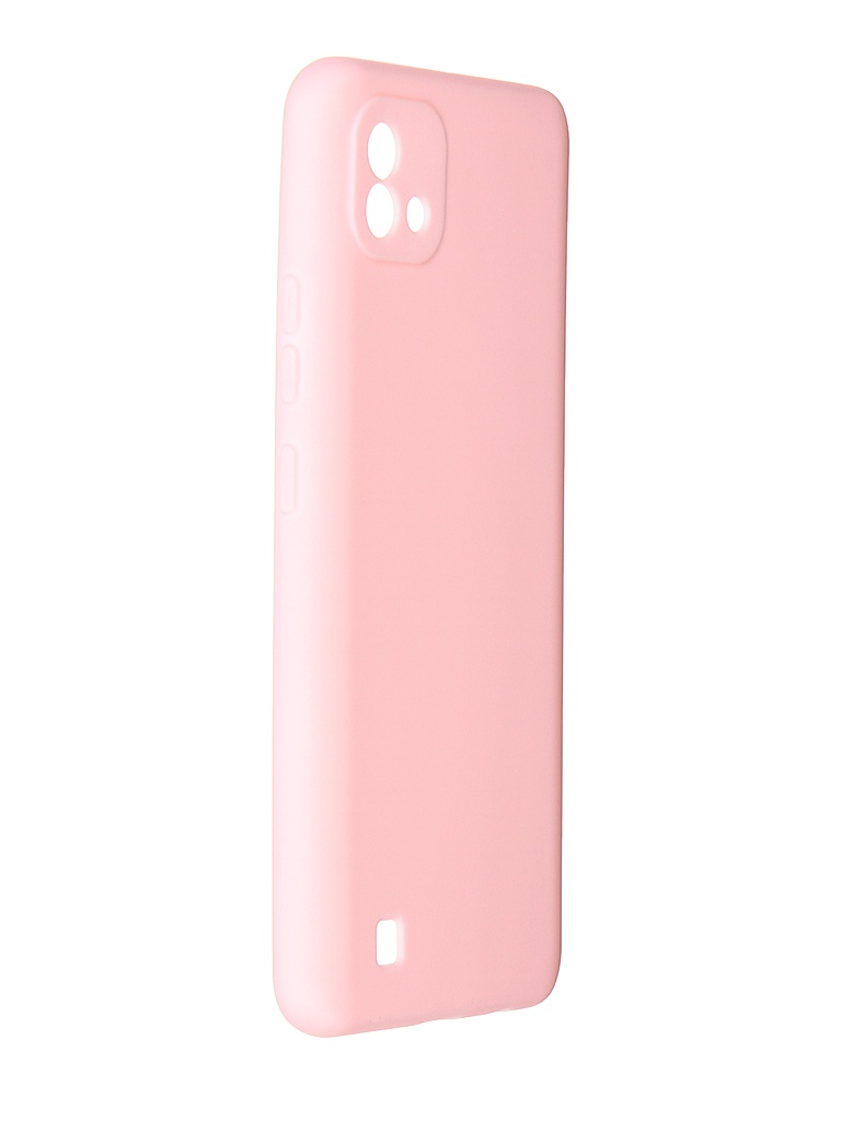 Чехол Alwio для Realme C11 2021 Silicone Soft Touch Light Pink ASTRMC1121PK