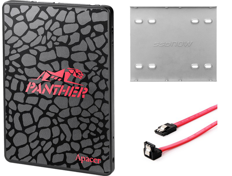 фото Твердотельный накопитель apacer as350 128gb panther ap128gas350-1 выгодный набор + серт. 200р!!!