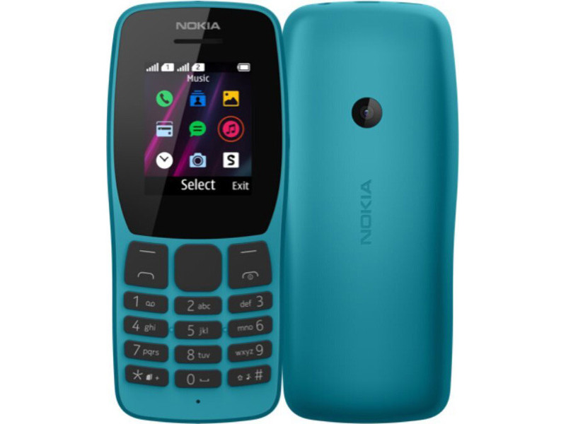 Сотовый телефон Nokia 110 (TA-1192) Ocean Blue Выгодный набор + серт. 200Р!!!