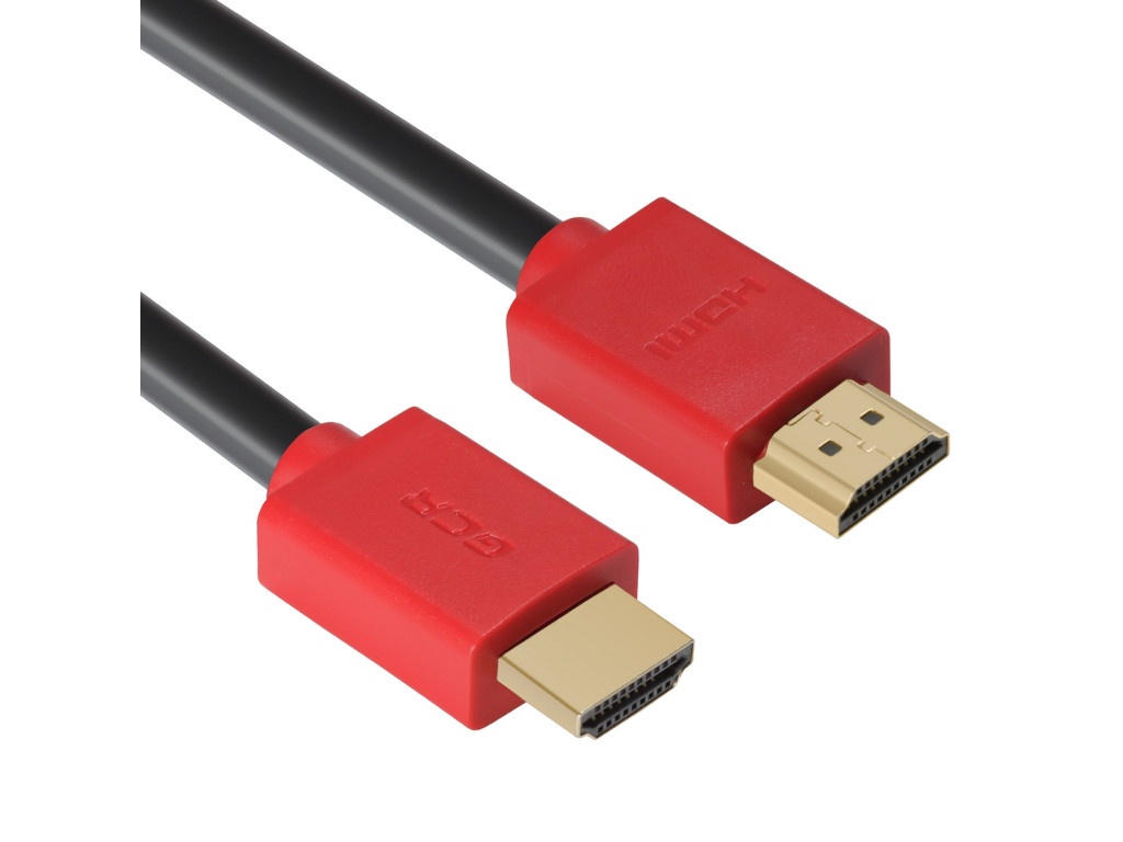 

Аксессуар GCR HDMI v1.4 30cm Red GCR-HM450-0.3m, GCR-HM450-0.3m