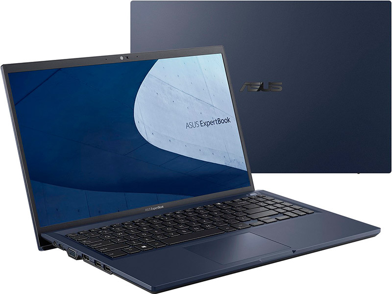 фото Ноутбук asus expertbook b5 b5302cea-kg0451t 90nx03s1-m05860 (intel core i5-1135g7 2.4ghz/8192mb/512gb ssd/intel iris xe graphics/wi-fi/cam/13.3/1920x1080/windows 10 64-bit)