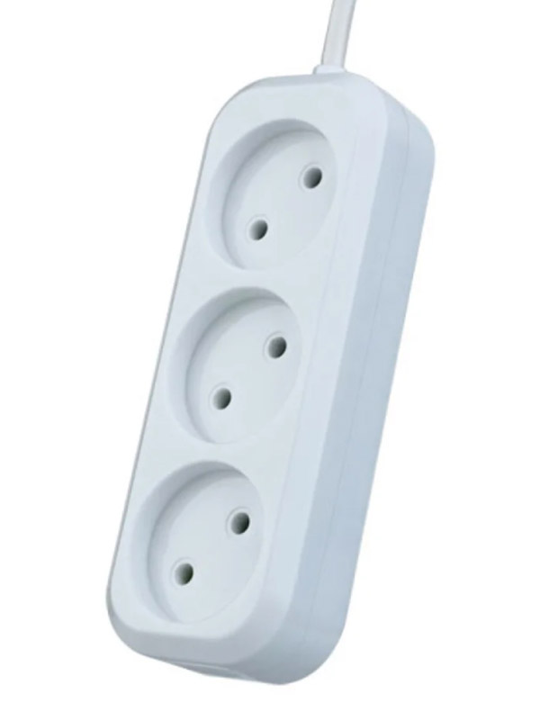 Удлинитель Perfeo RU Power Р16-012 3 Sockets 5m White PF_С3297