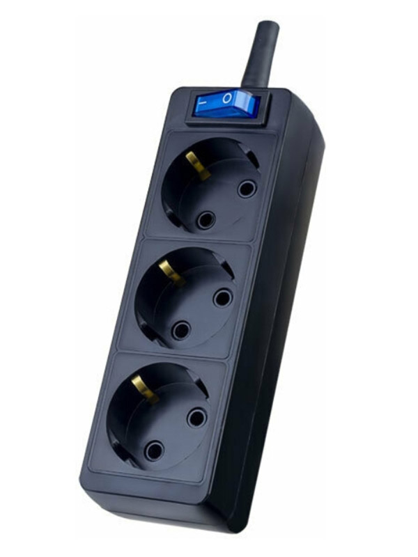 фото Удлинитель perfeo ru power р16-012 3 sockets 5m black pf_с3298