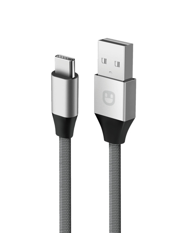 

Аксессуар Unico USB - Type-C 2.1А 1m Grey DCTYPECUNC, DCTYPECUNC