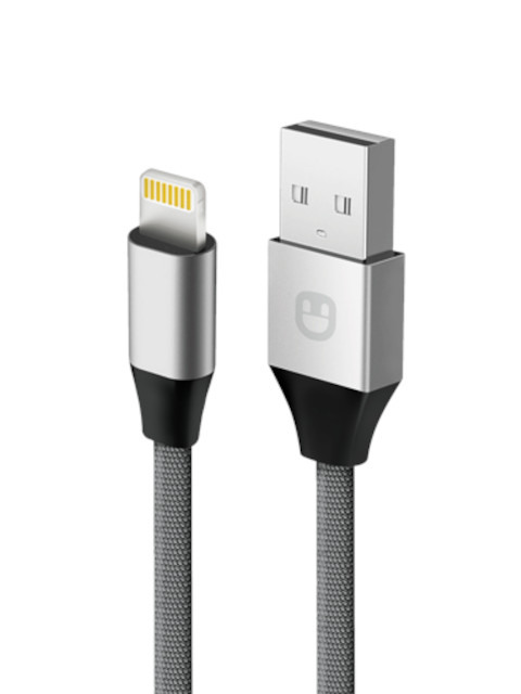 

Аксессуар Unico USB - Lightning 2.1А 1m Grey DCS8PINUNC, DCS8PINUNC