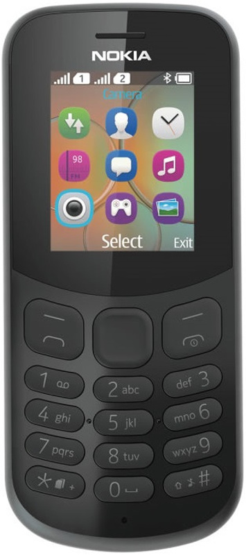 Сотовый телефон Nokia 130 (TA-1017) Dual Sim Black Выгодный набор + серт. 200Р!!!