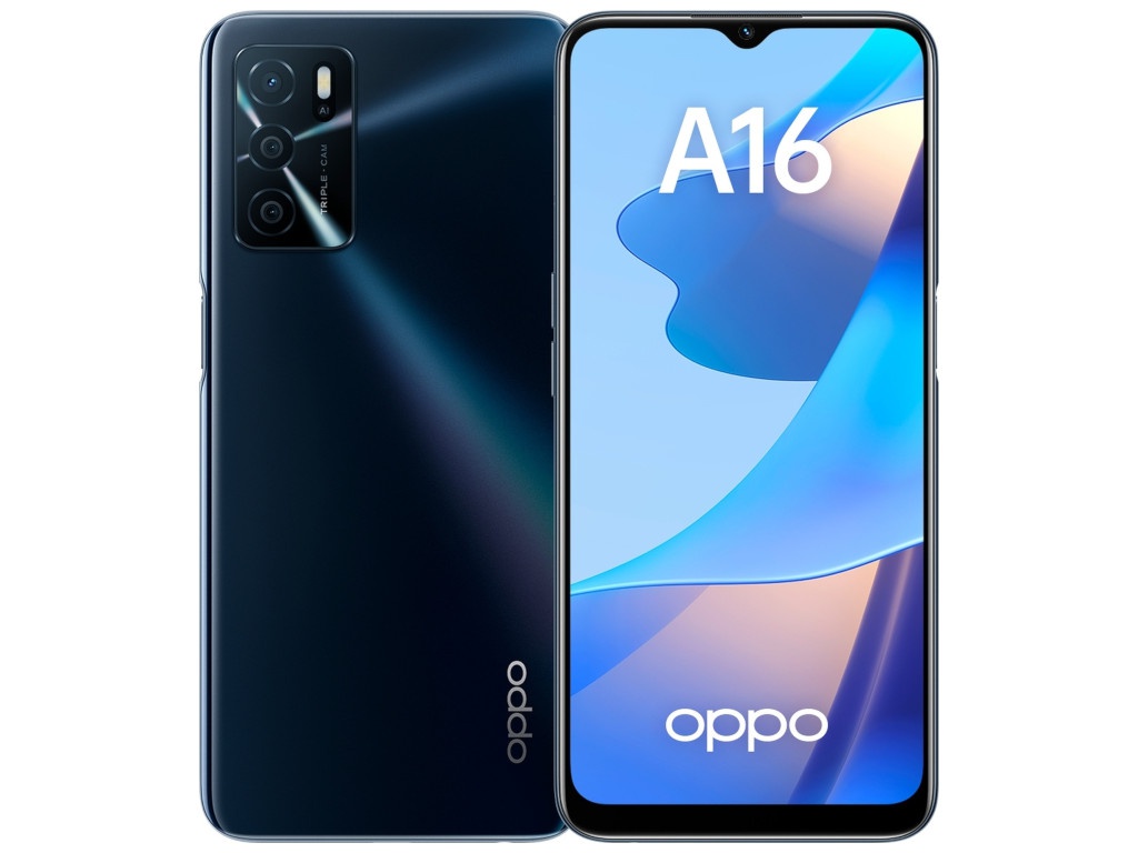 Купить Сотовый телефон Oppo A16 CPH2269 3/32Gb Black - цена: 7831 ₽,  характеристики, описание, фото | Boxberry Маркет