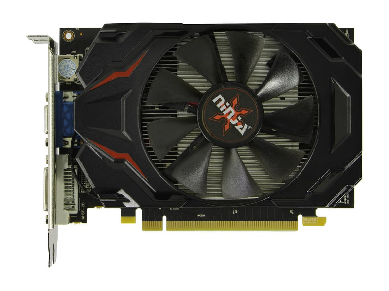 фото Видеокарта sinotex ninja radeon r7 350 1000mhz pci-e 3.0 2048mb 3400mhz 128-bit dvi hdmi ahr735025f