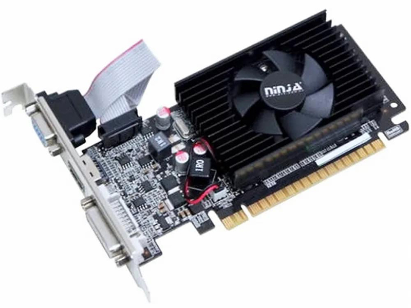 фото Видеокарта sinotex ninja geforce gt 210 589mhz pci-e 2.0 1024mb 1333mhz 64-bit vga dvi hdmi nk21np013f