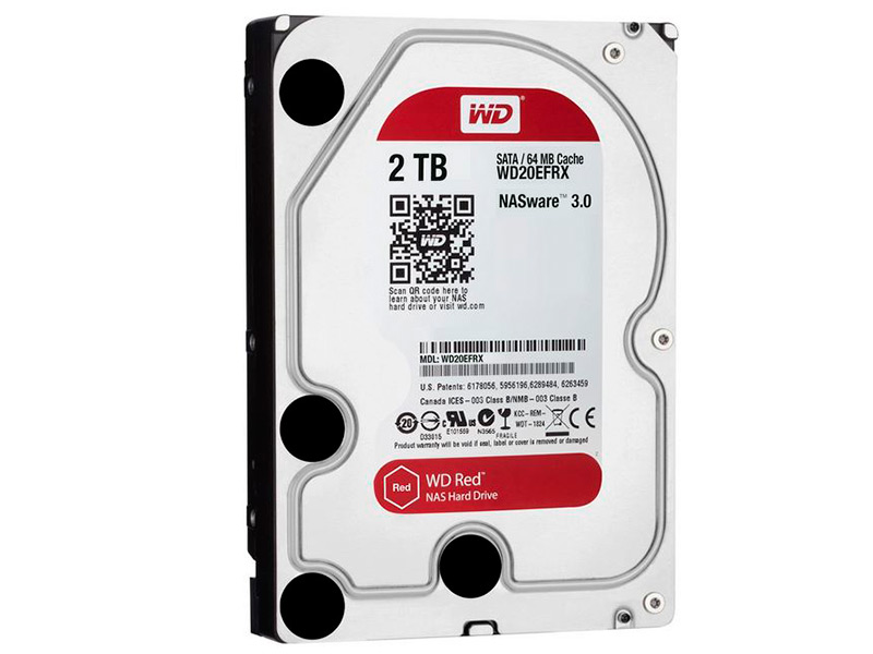 фото Жесткий диск western digital 2tb red wd20efax выгодный набор + серт. 200р!!!