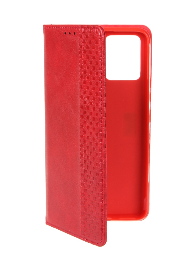 фото Чехол neypo для realme 8 / 8 pro wallet red nw46695