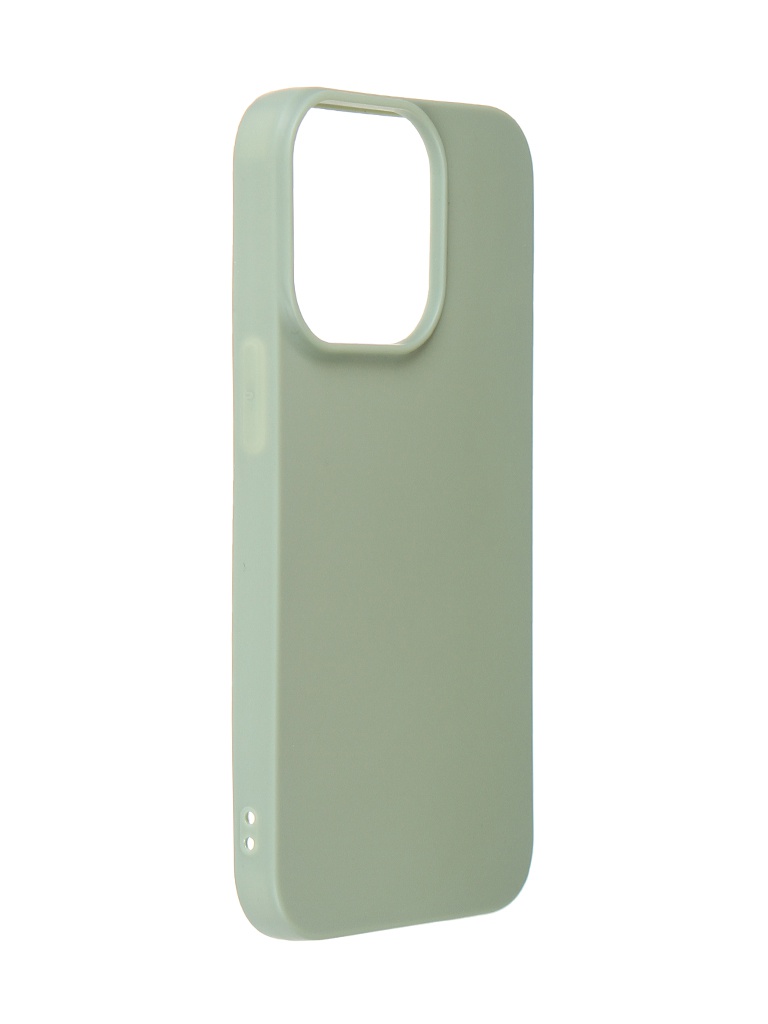 фото Чехол neypo для apple iphone 13 pro soft matte silicone olive nst47551