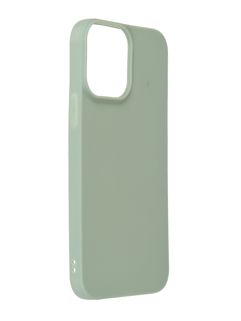 фото Чехол neypo для apple iphone 13 pro max soft matte silicone olive nst47559