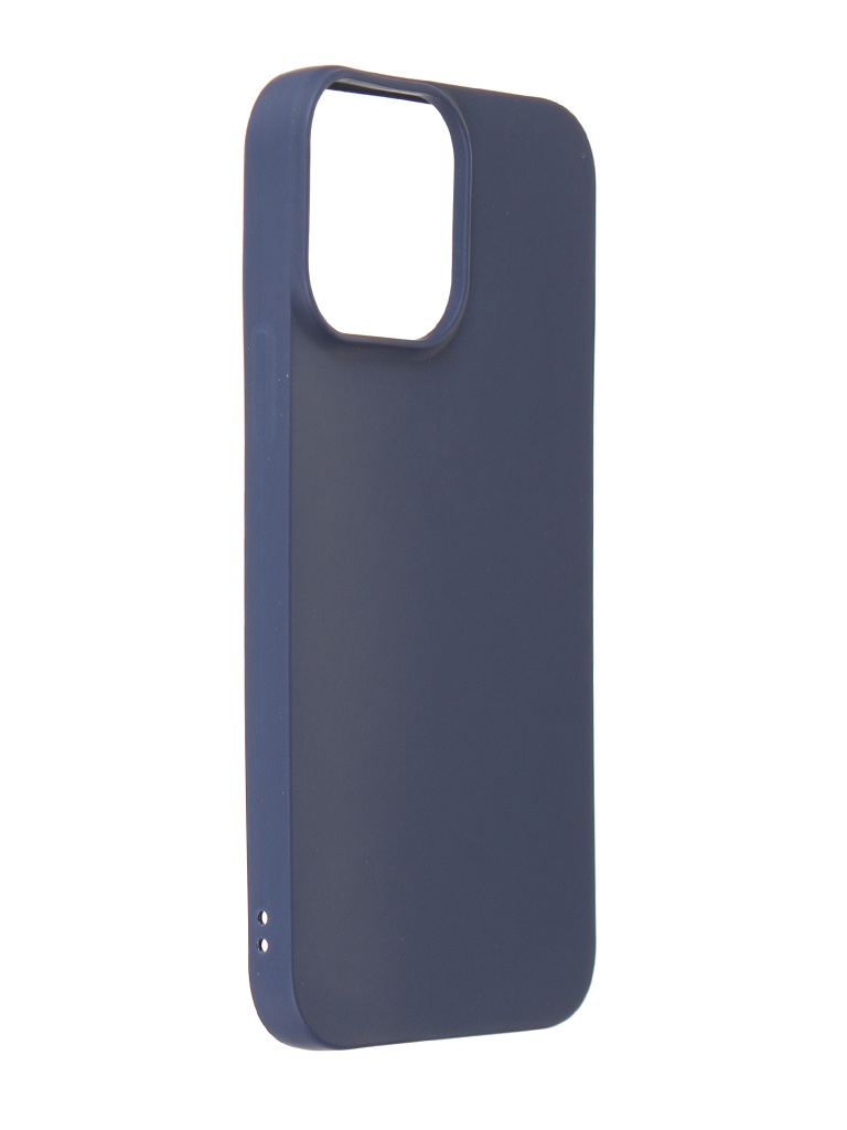 фото Чехол neypo для apple iphone 13 pro max soft matte silicone dark blue nst47562