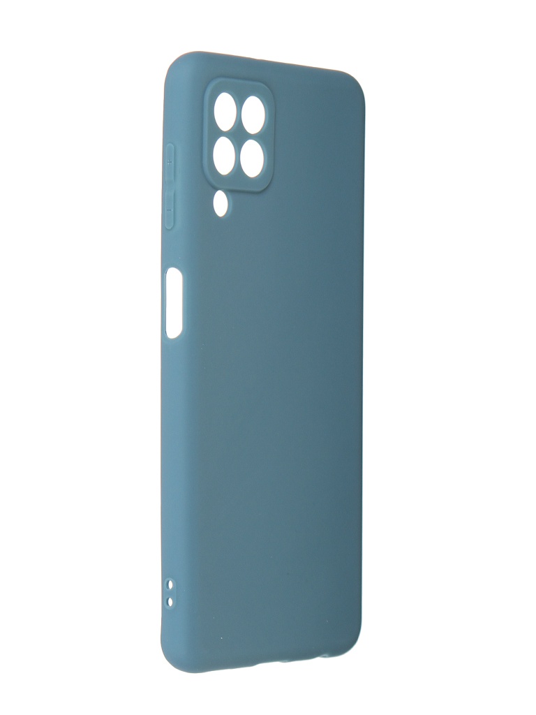 Чехол Neypo для Samsung Galaxy A22 4G 2021 Soft Matte Silicone Gray-Green NST23085