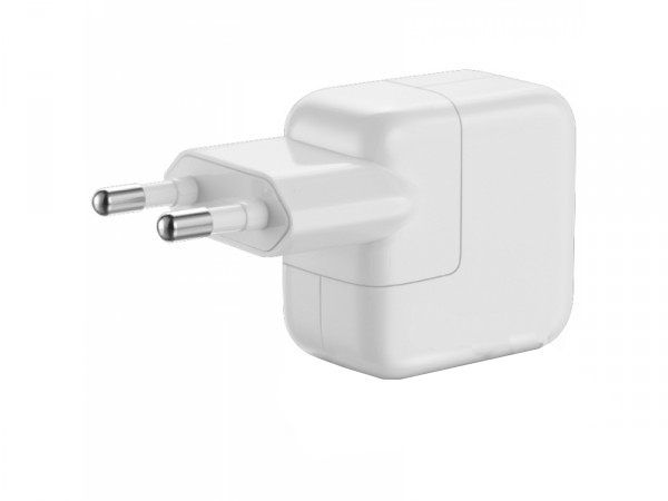 APPLE 12W USB Power Adapter для iPad зарядное устройство сетевое сетевое зарядное устройство apple 12w usb power adapter 1xusb 2 4 a md836zm a white