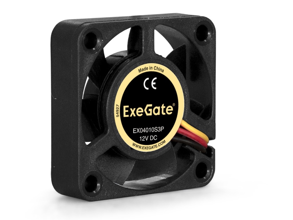 

Вентилятор ExeGate 40x40x10mm 5500rpm EX166186RUS, EX166186RUS