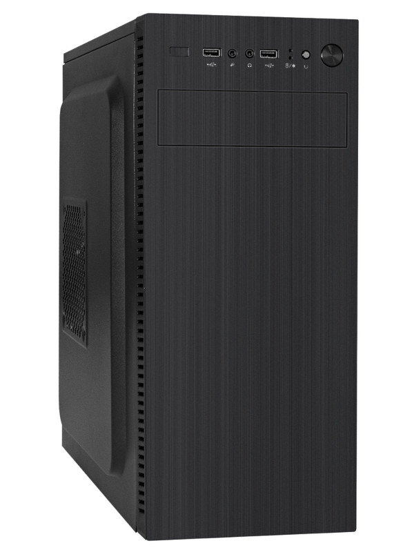 Корпус ExeGate Miditower AA-338 Black без БП EX289292RUS