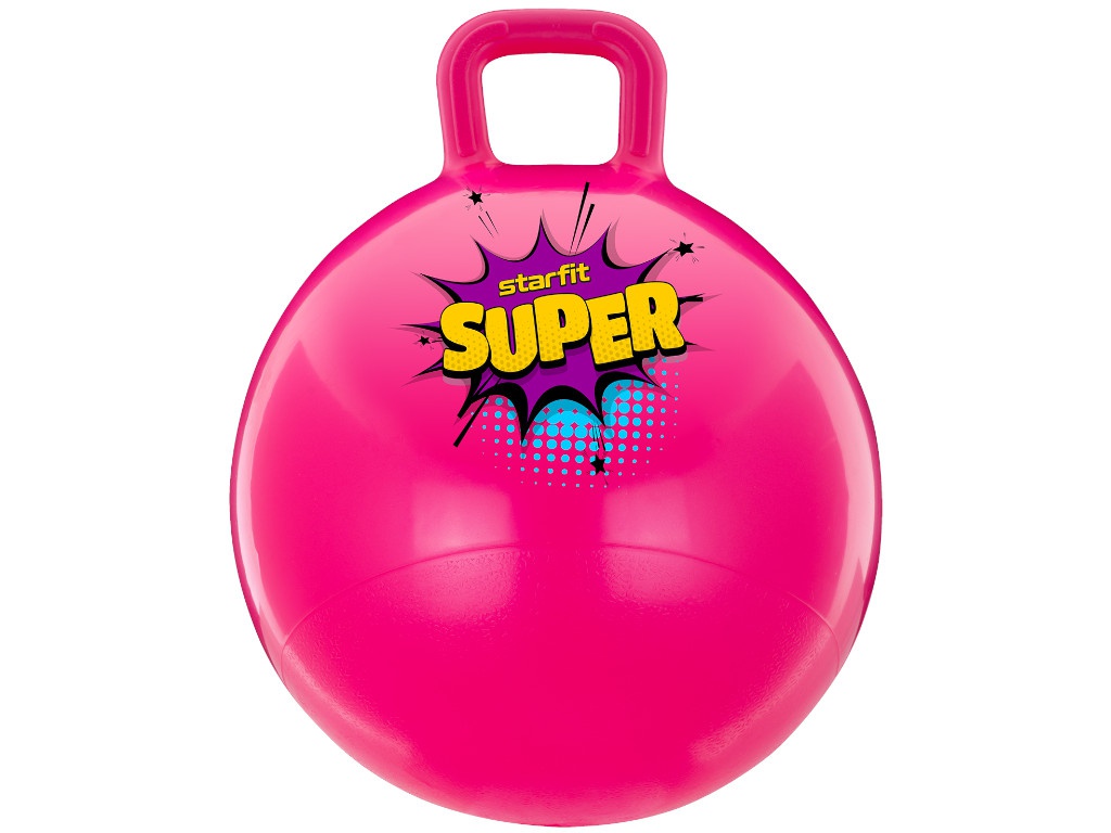 Мяч-попрыгун Starfit Super GB-0401 45cm Pink УТ-00016557