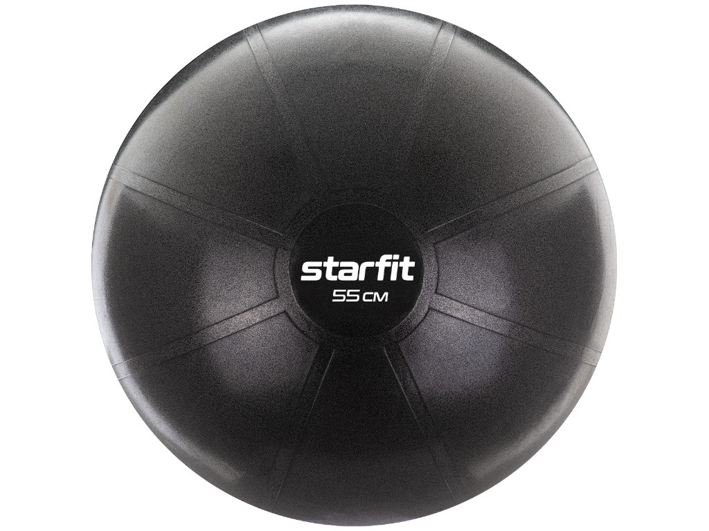Фитбол Starfit Pro GB-107 55cm Black УТ-00018977