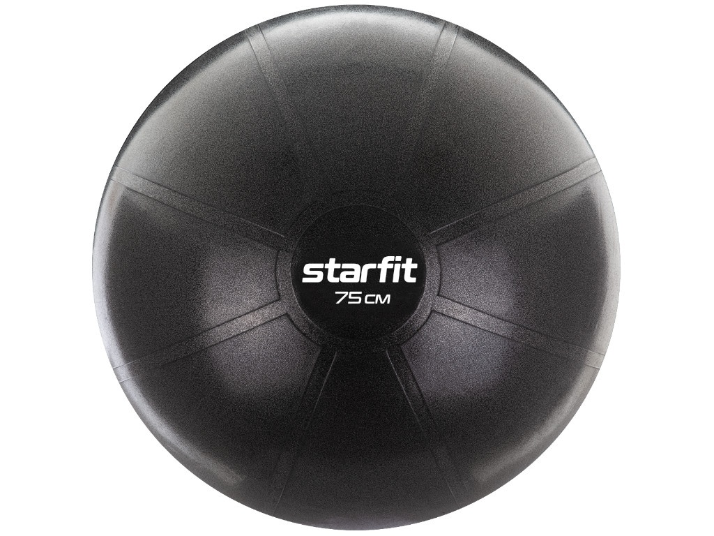 Фитбол Starfit Pro GB-107 75cm Black УТ-00018981
