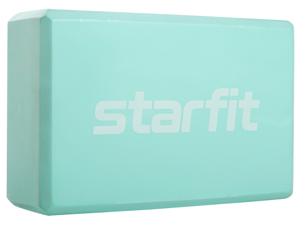 Блок для йоги Starfit Core YB-200 EVA 8cm Mint УТ-00018925