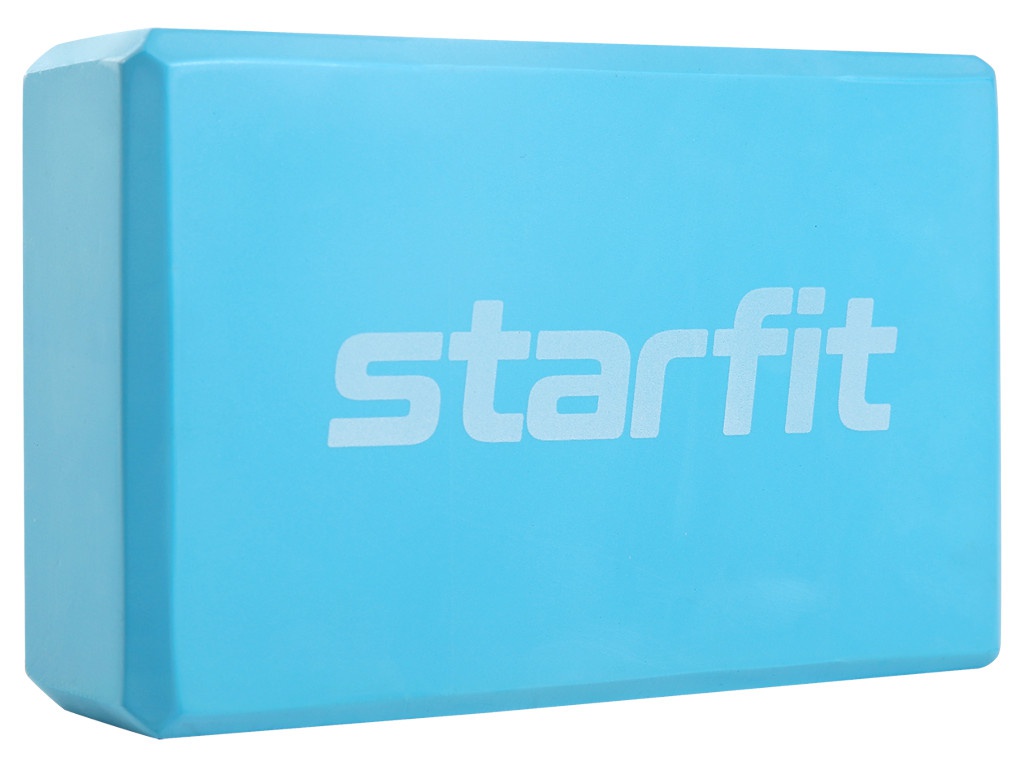 Блок для йоги Starfit Core YB-200 EVA 8cm Blue Pastel УТ-00018926