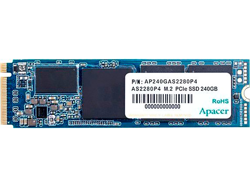 

Твердотельный накопитель Apacer AS2280P4 240Gb AP240GAS2280P4-1, AS2280P4