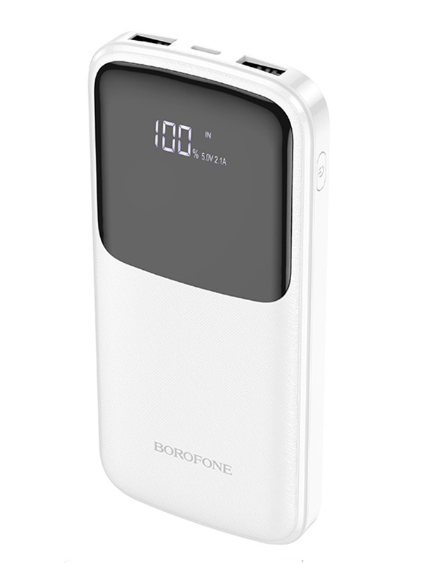 фото Внешний аккумулятор borofone power bank bj17 oceanic 10000mah white