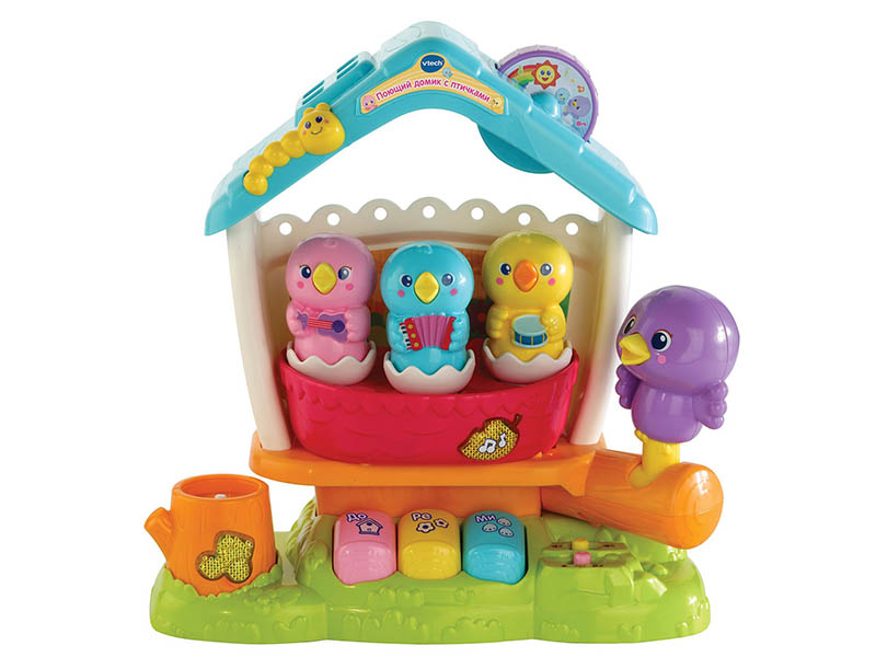 

Игрушка Vtech Поющий домик с птичками 80-522426, Поющий домик с птичками