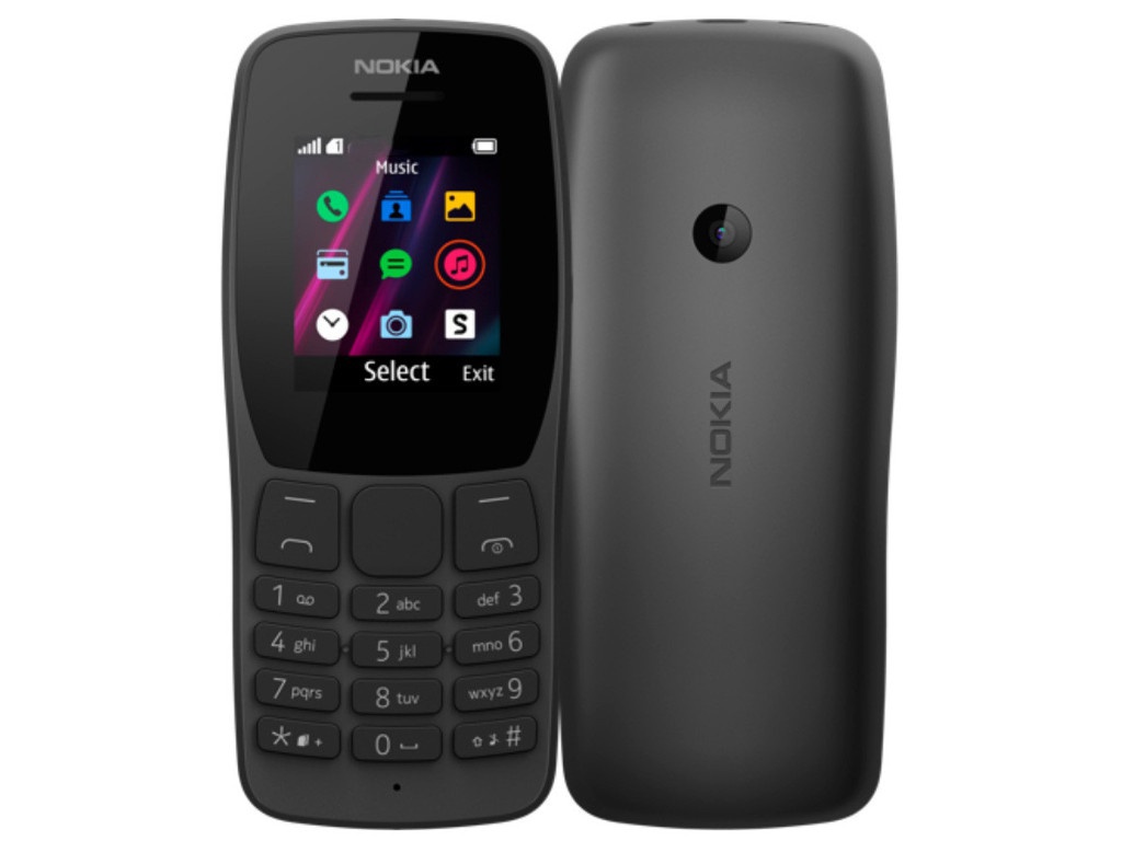 фото Сотовый телефон nokia 110 (ta-1192) black выгодный набор + серт. 200р!!!