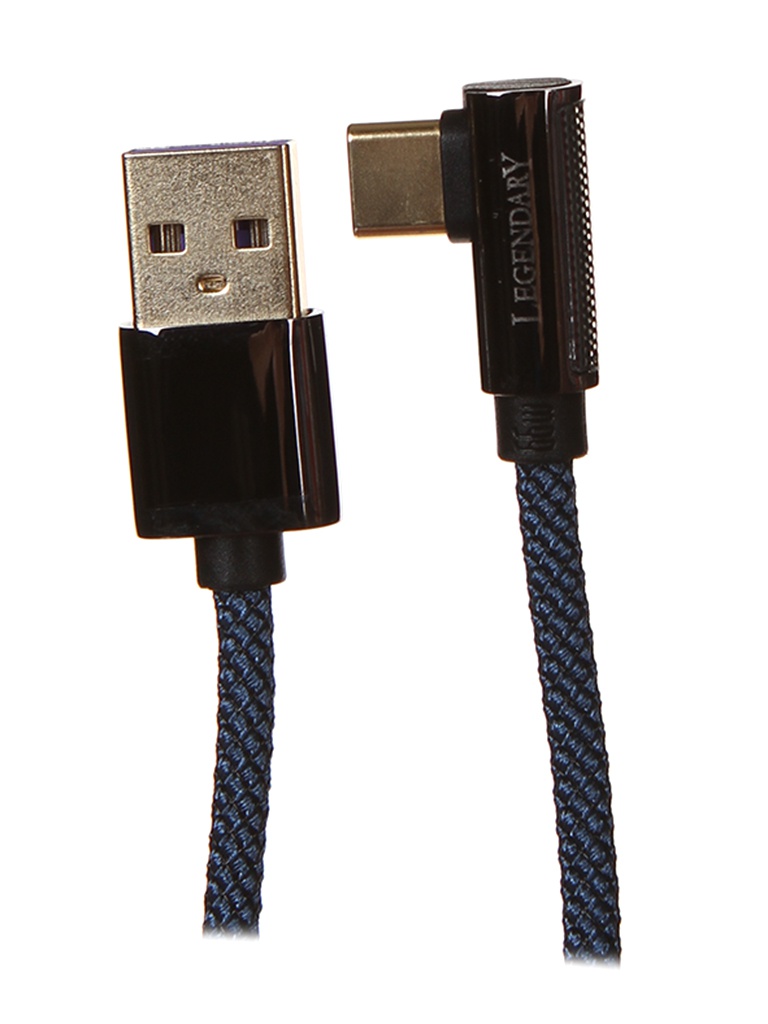 

Аксессуар Baseus Legend Series Elbow USB - Type-C 66W 1m Blue CACS000403, CACS000403